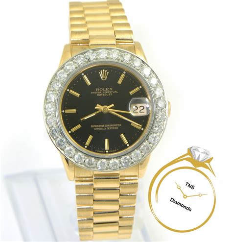 ladies rolex datejust president|Rolex 31mm Datejust diamond bezel.